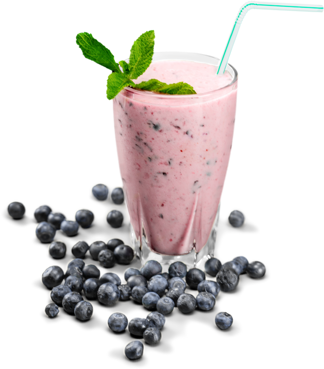 Berry Smoothie Isolated